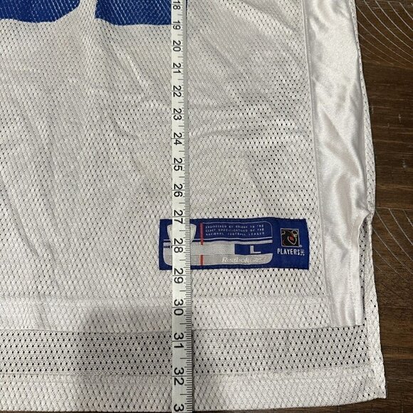 Reebok Authentic NFL Dallas Cowboys Terrell Owens 81 White Jersey Mens L - Picture 6 of 8